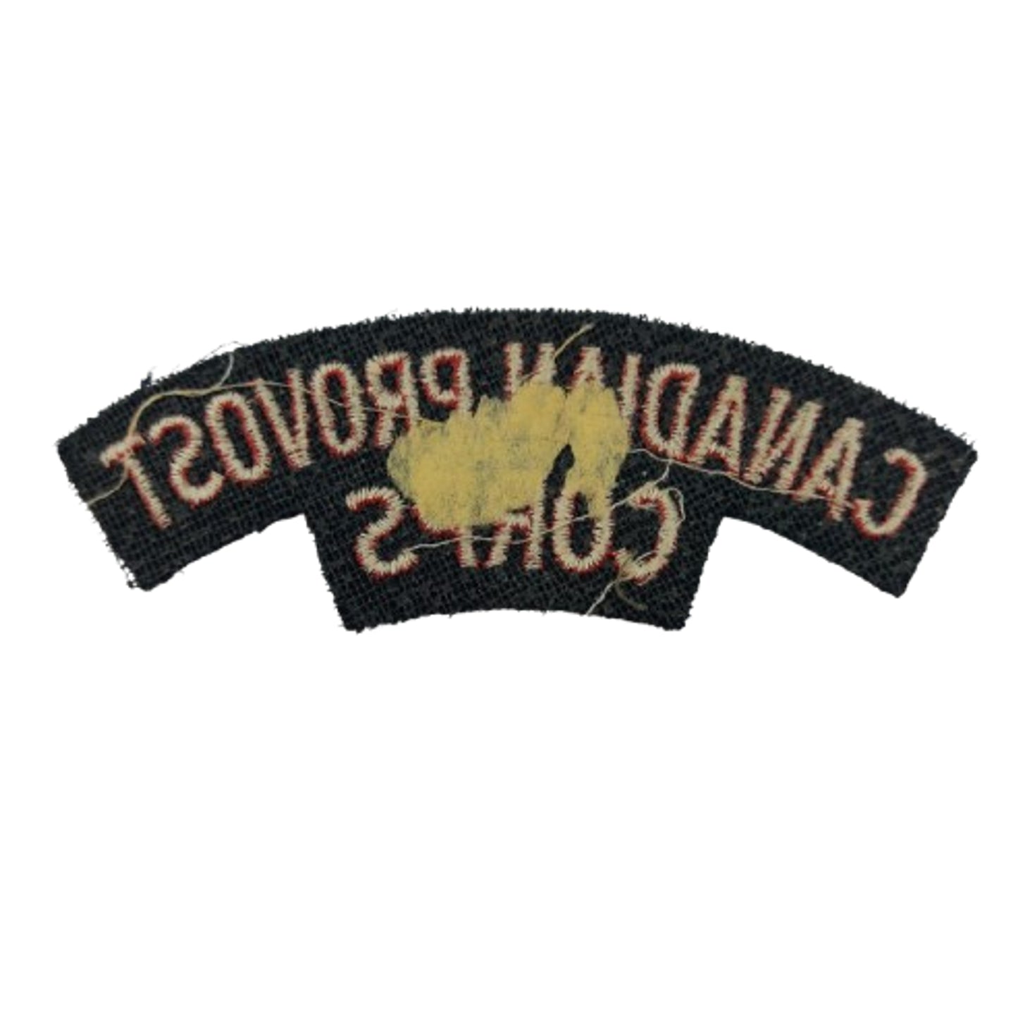 Post-WW2 Canadian Provost Corps Cloth Shoulder Title