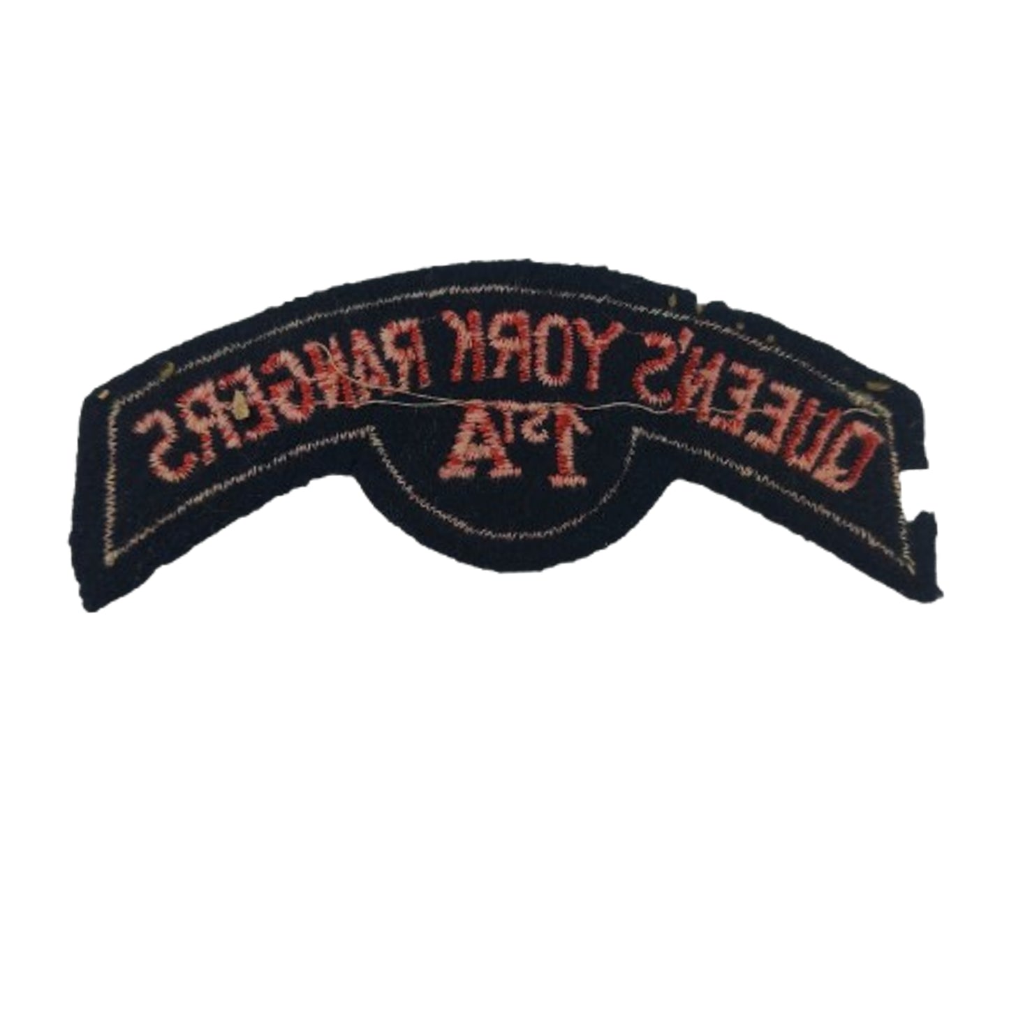 Canadian Queen's York Rangers 1st A Cloth Shoulder Shoulder Title