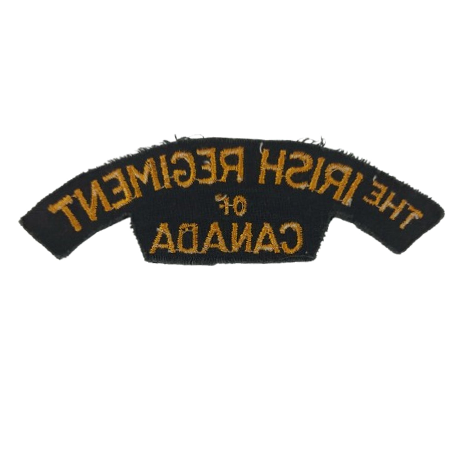 WW2 The Irish Regiment Of Canada Shoulder Title