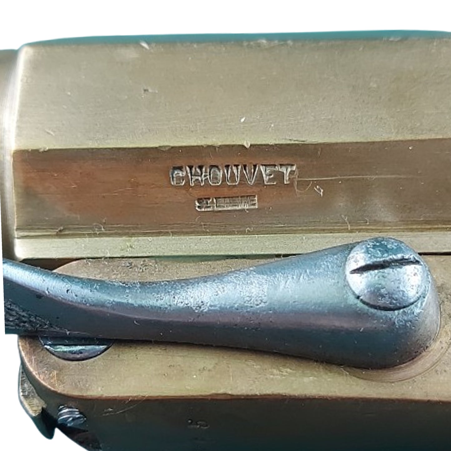 WW1 French Army Chouvet Model 1917 Brass Flare Pistol