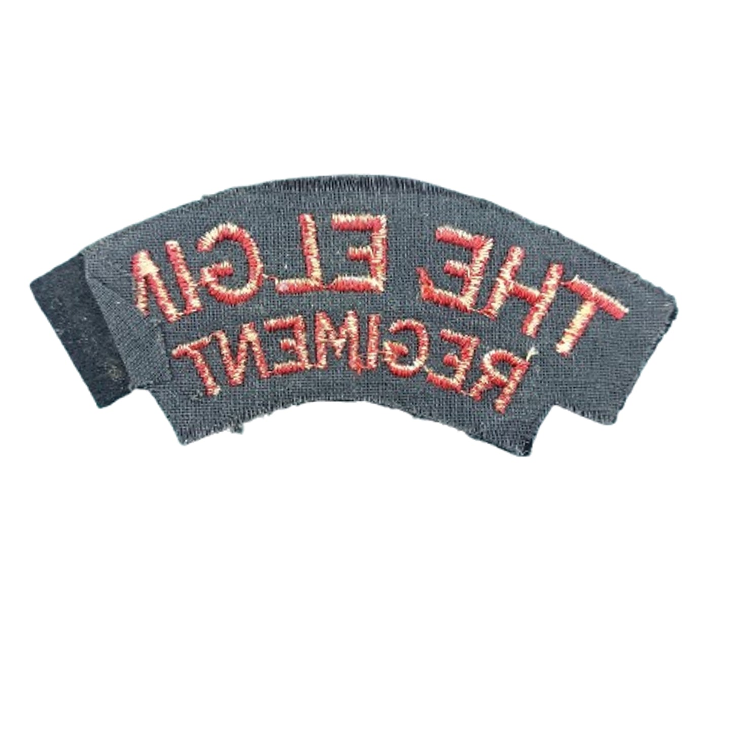 WW2 Canadian The Elgin Regiment Cloth Shoulder Title