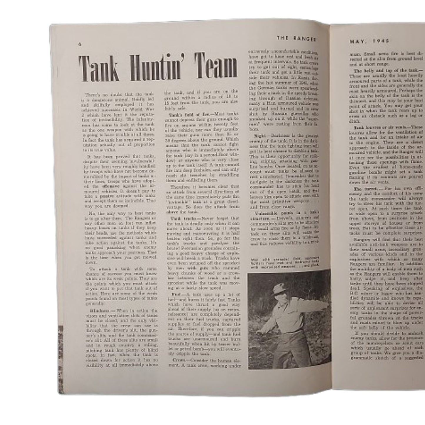 WW2 Canadian The Ranger PCMR Pacific Coast Mountain Rangers Publication May 1945