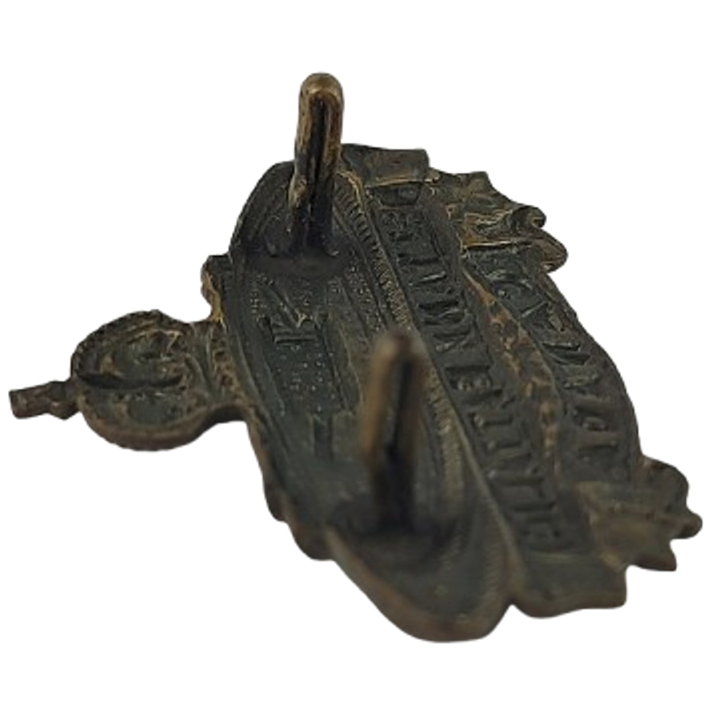 WW1 Canadian CEF 1st Tank Battalion Collar Badge