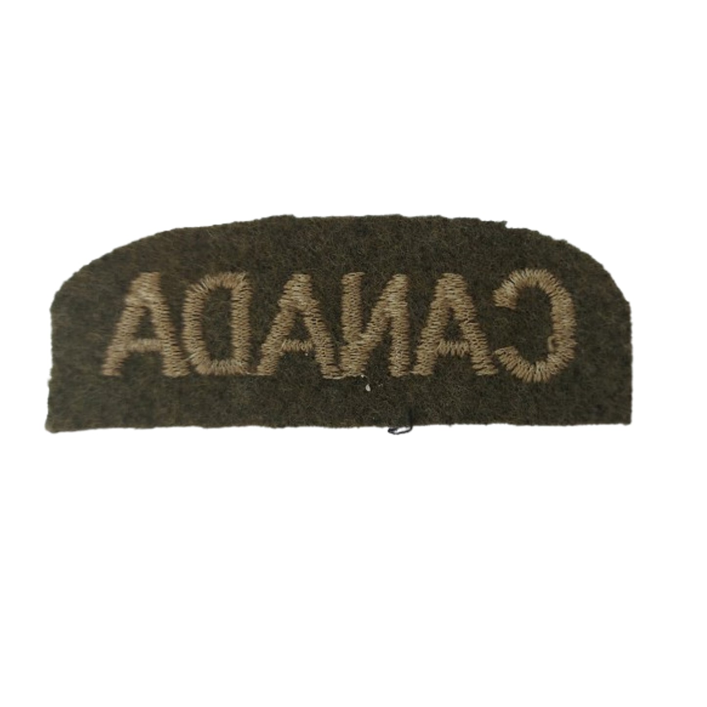 WW2 Canadian CANADA Cloth Shoulder Title