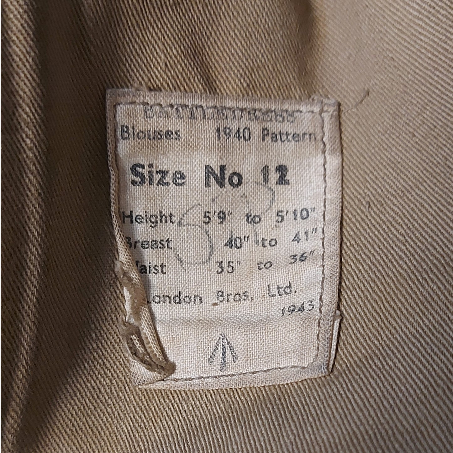 WW2 Polish Army 2nd Corps Officer's Tailored Battle Dress Tunic