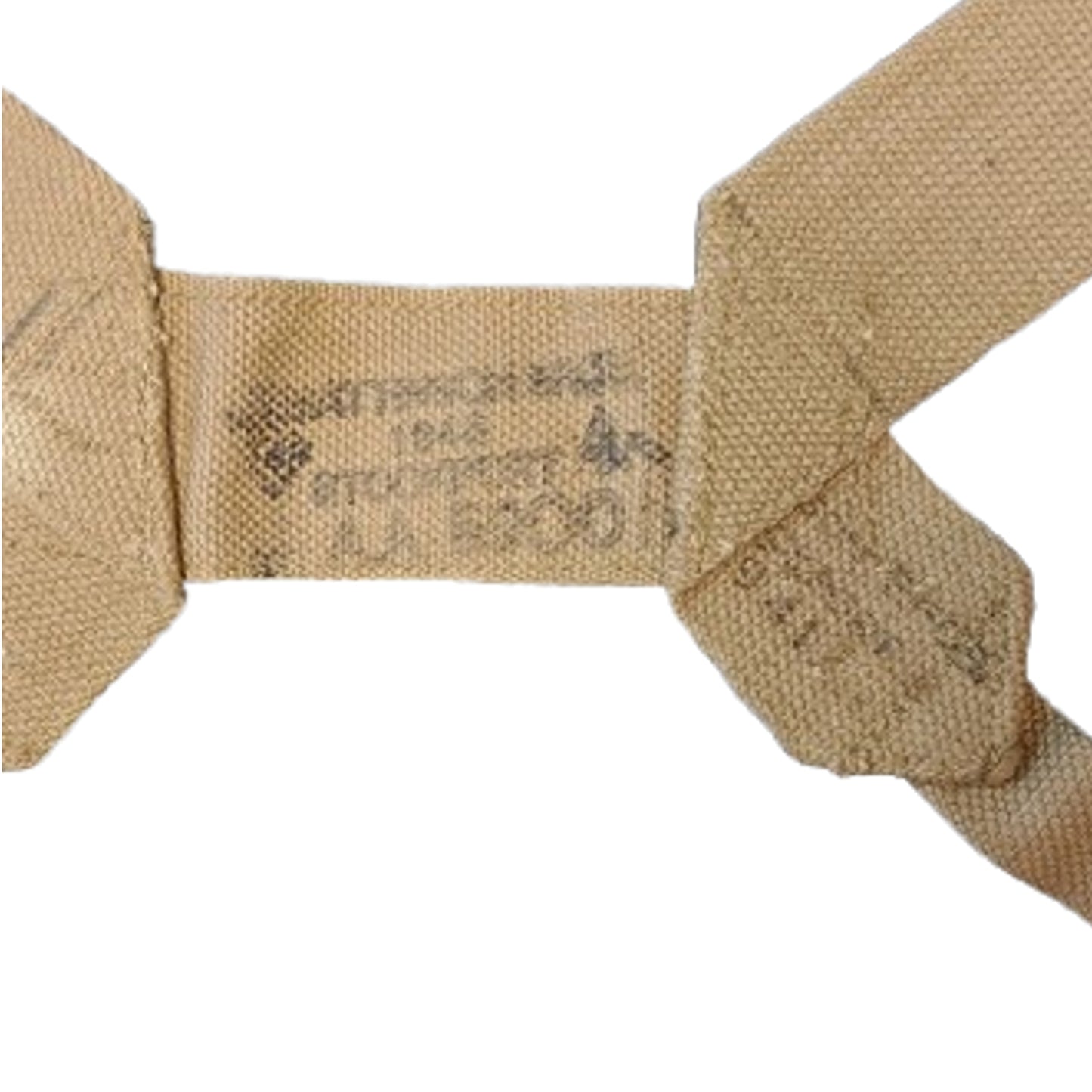WW2 British P37 Webbing Bren Gun Tripod Carry Strap Set 1945