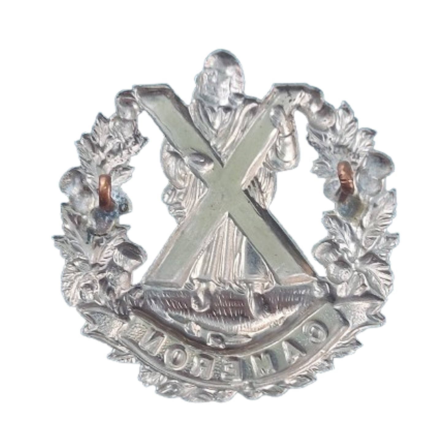 WW2 British Cameron Cap Badge