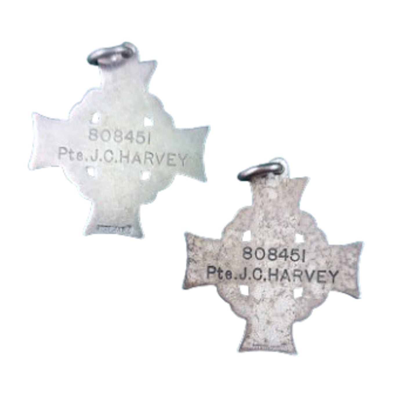 WW1 Canadian Cased Memorial Cross Pair 31st Battalion, 137th Battalion