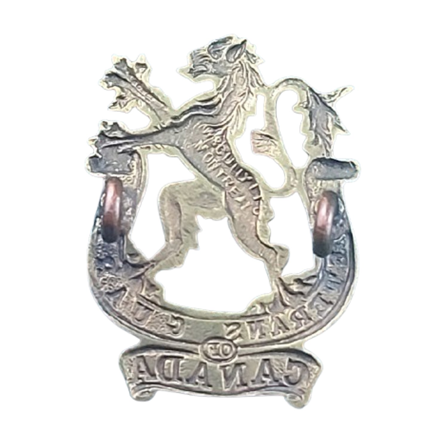 WW2 Canadian Veteran's Guard Of Canada Collar Badge