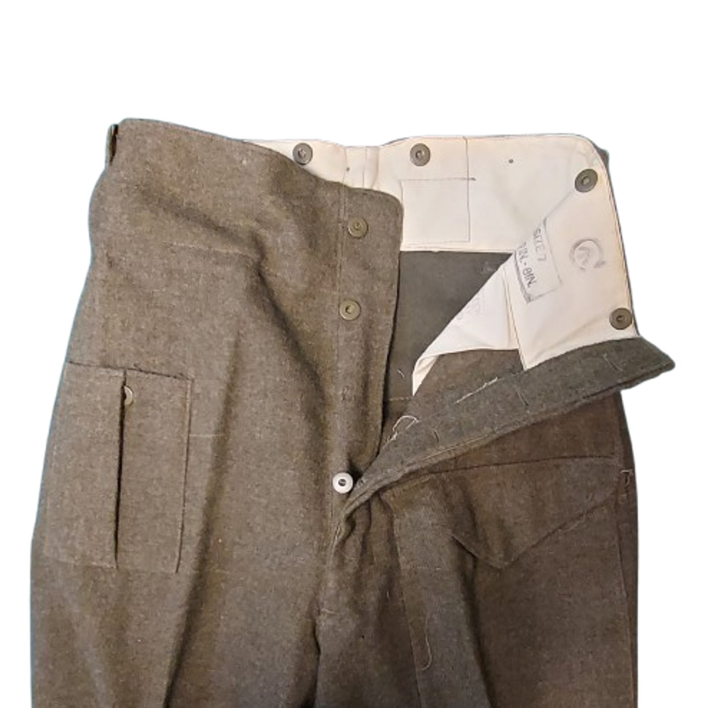 WW2 Canadian Battle Dress Pants Size 7, 1944