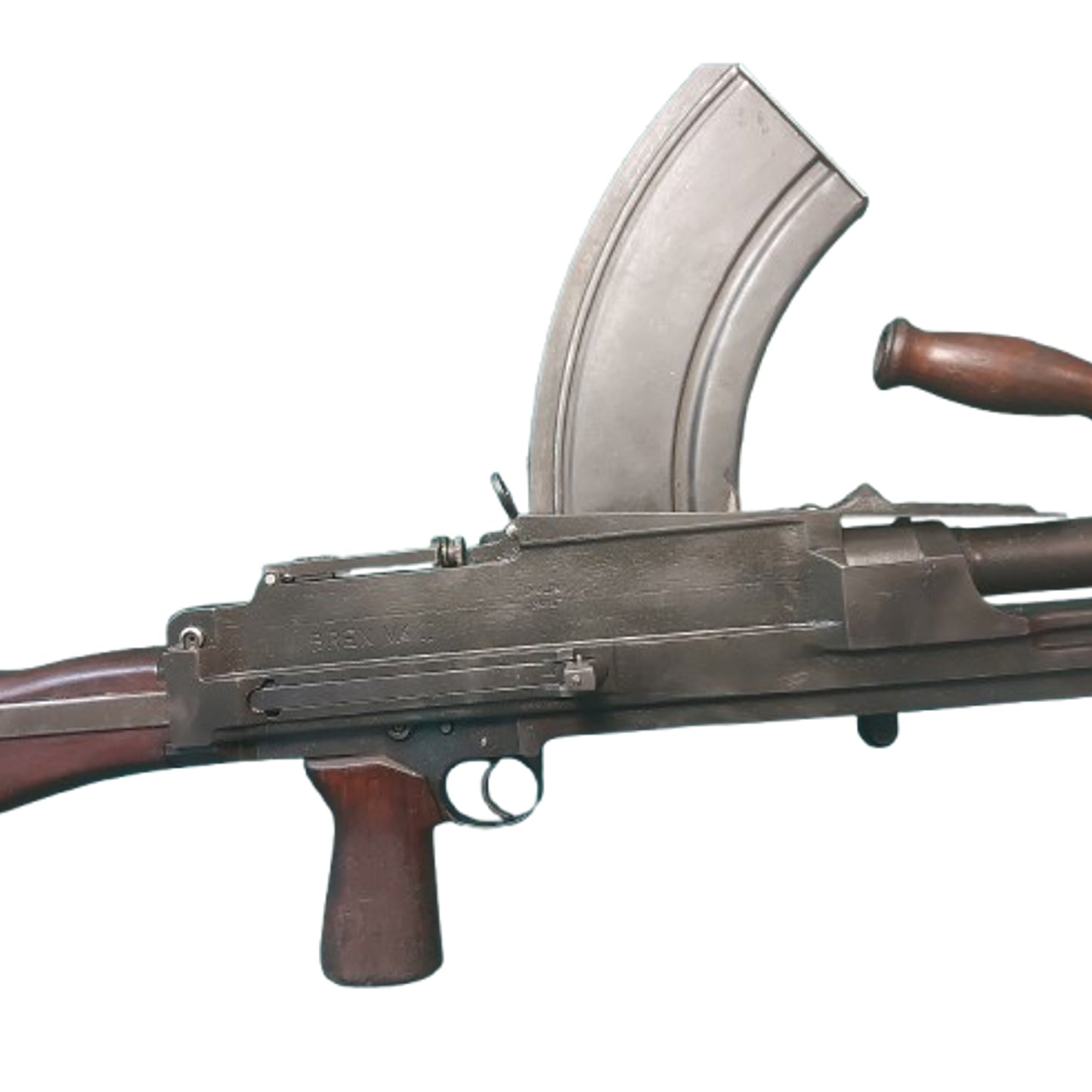 WW2 Canadian Deactivated Mk.II Bren Gun Inglis 1943 Cock And Click