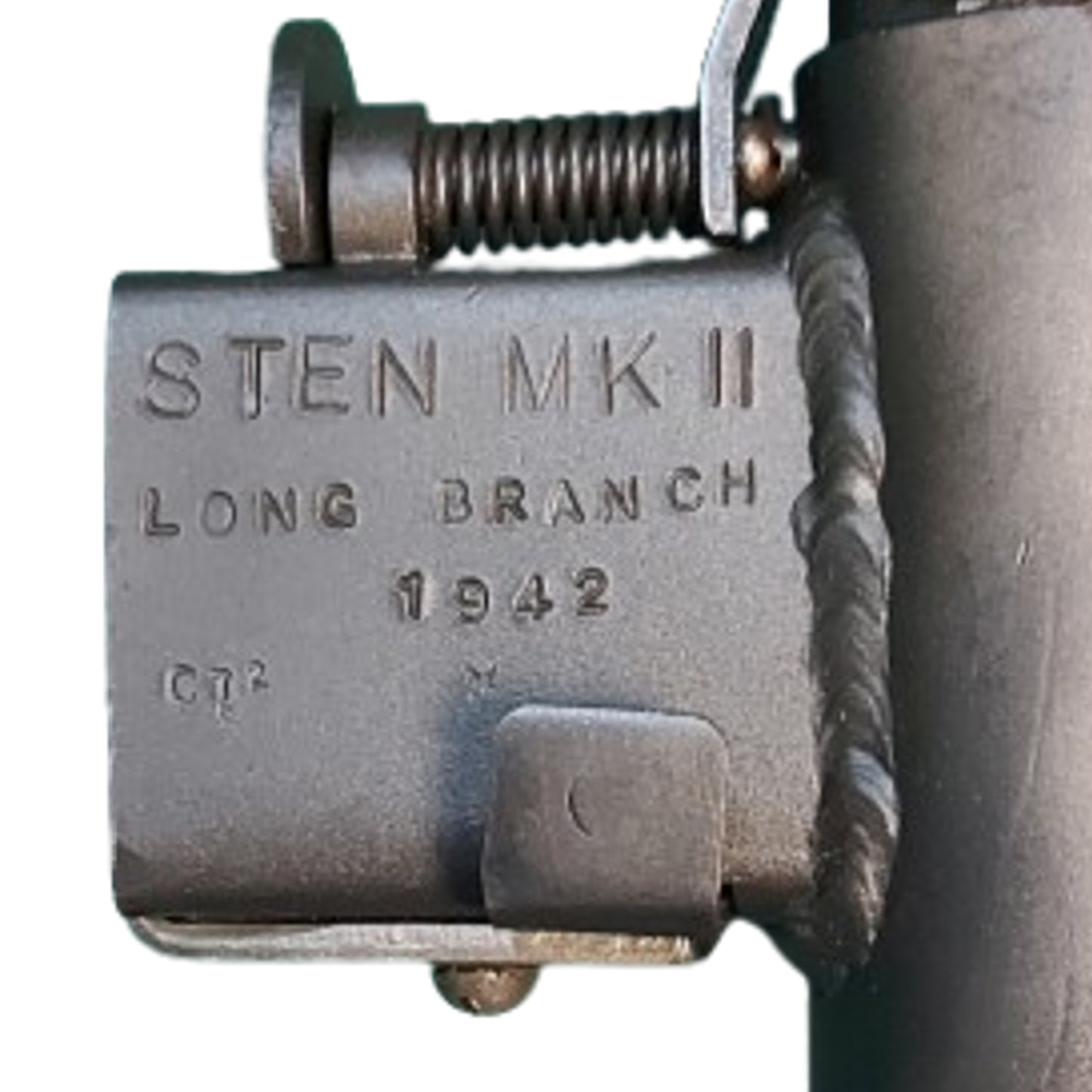 WW2 Canadian Deactivated Mk.II Sten Gun Long Branch Toronto 1942 First Year Production