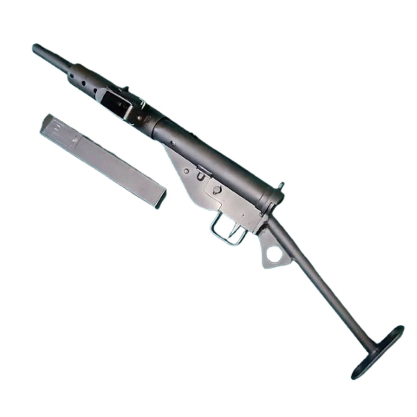 WW2 Canadian Deactivated Mk.II Sten Gun Long Branch Toronto 1942 First Year Production