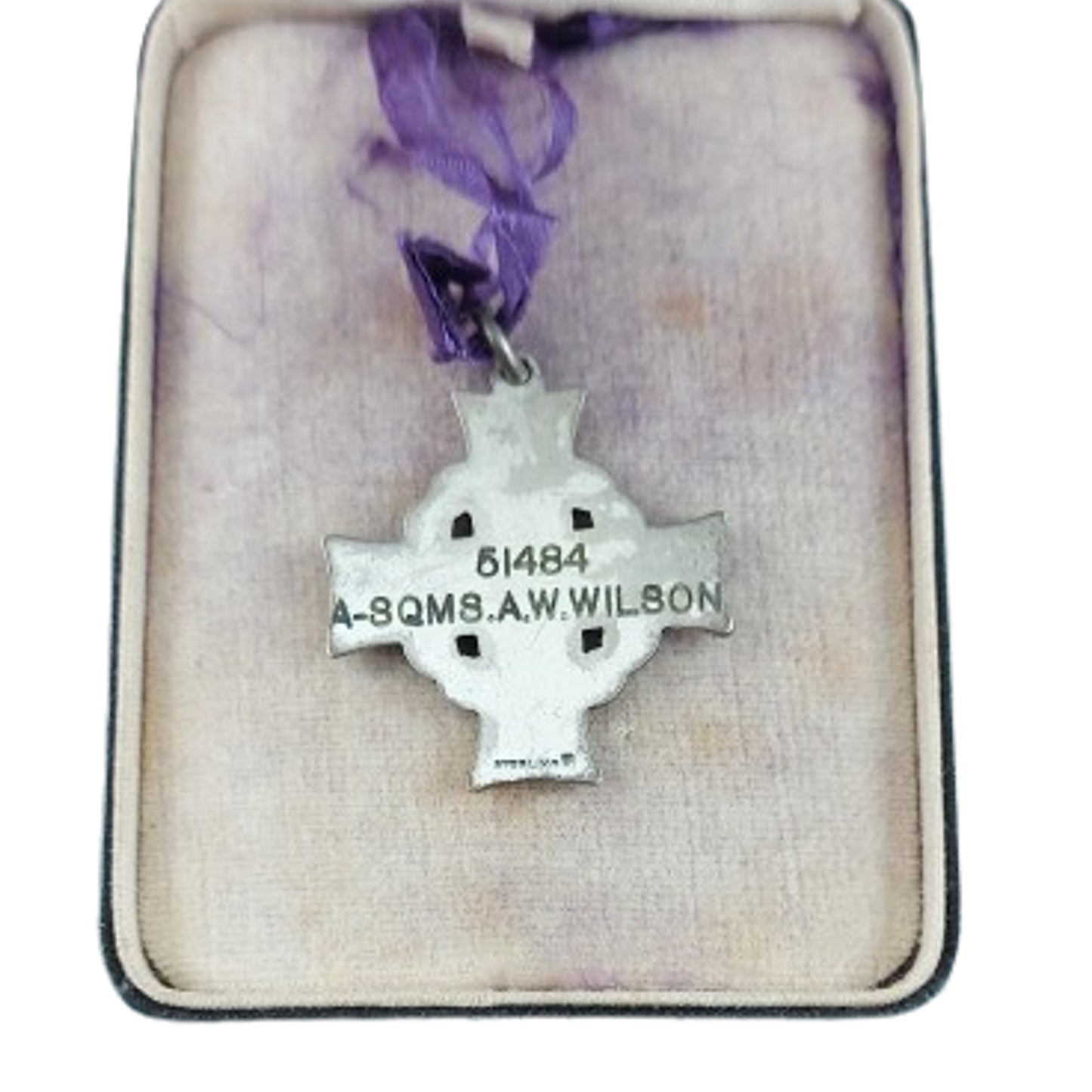 WW1 Canadian Cased Memorial Cross With Card 23rd Battalion PPCLI
