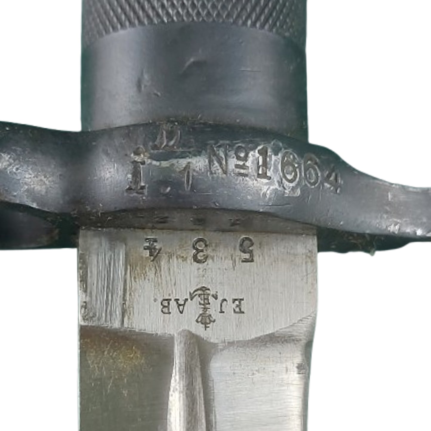 WW2 Swedish M96 / M38 Mauser - AG42B Service Rifle Bayonet 1940 Battalion Marked