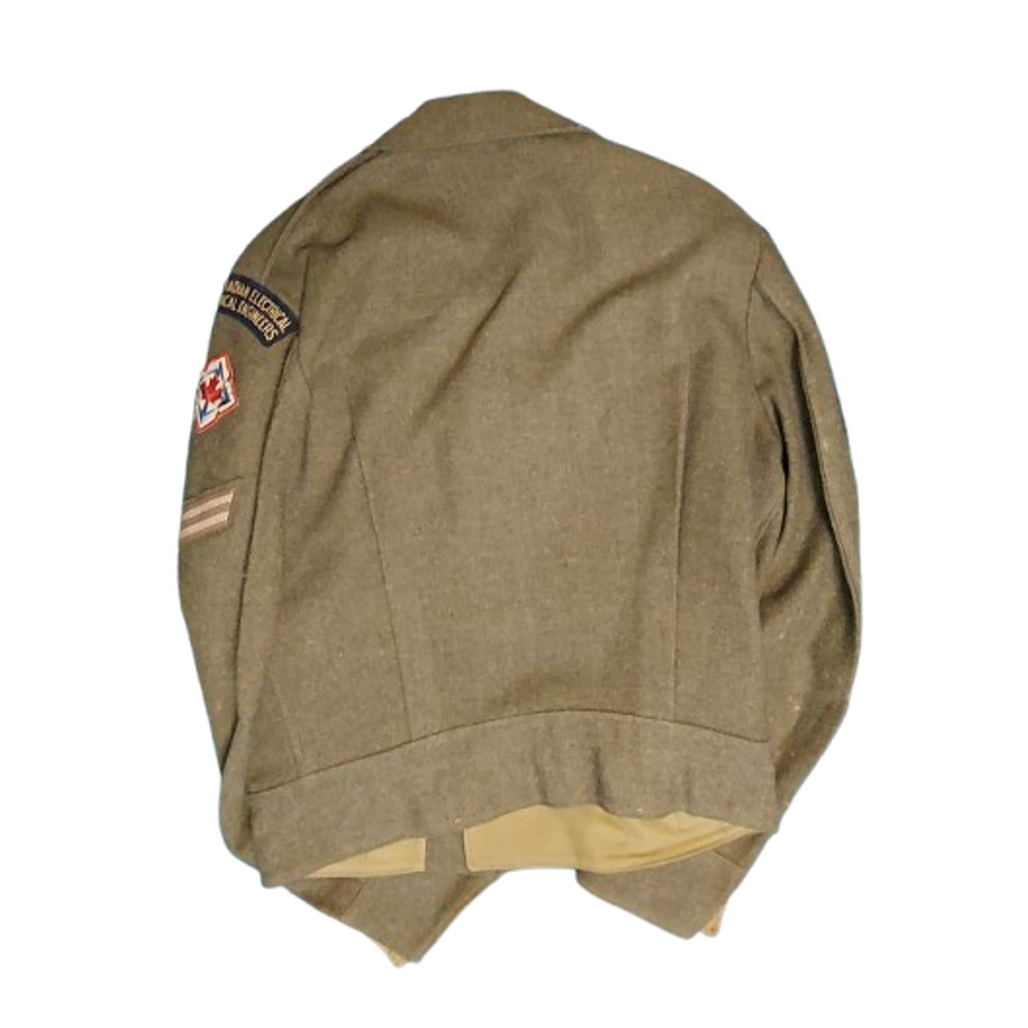 Post-WW2 Canadian RCEME Royal Canadian Electrical Mechanical Engineers Battle Dress Tunic