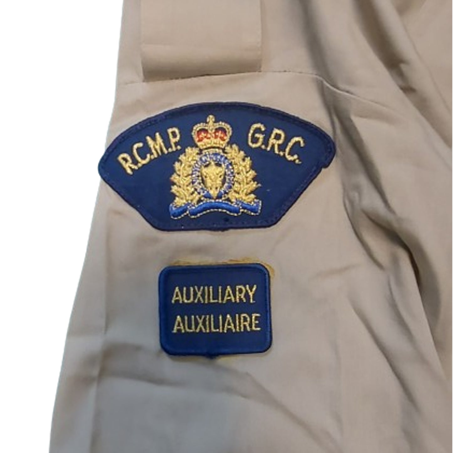 Post-WW2 Canadian RCMP Royal Canadian Mounted Police Brown Serge Tunic And Service Shirt