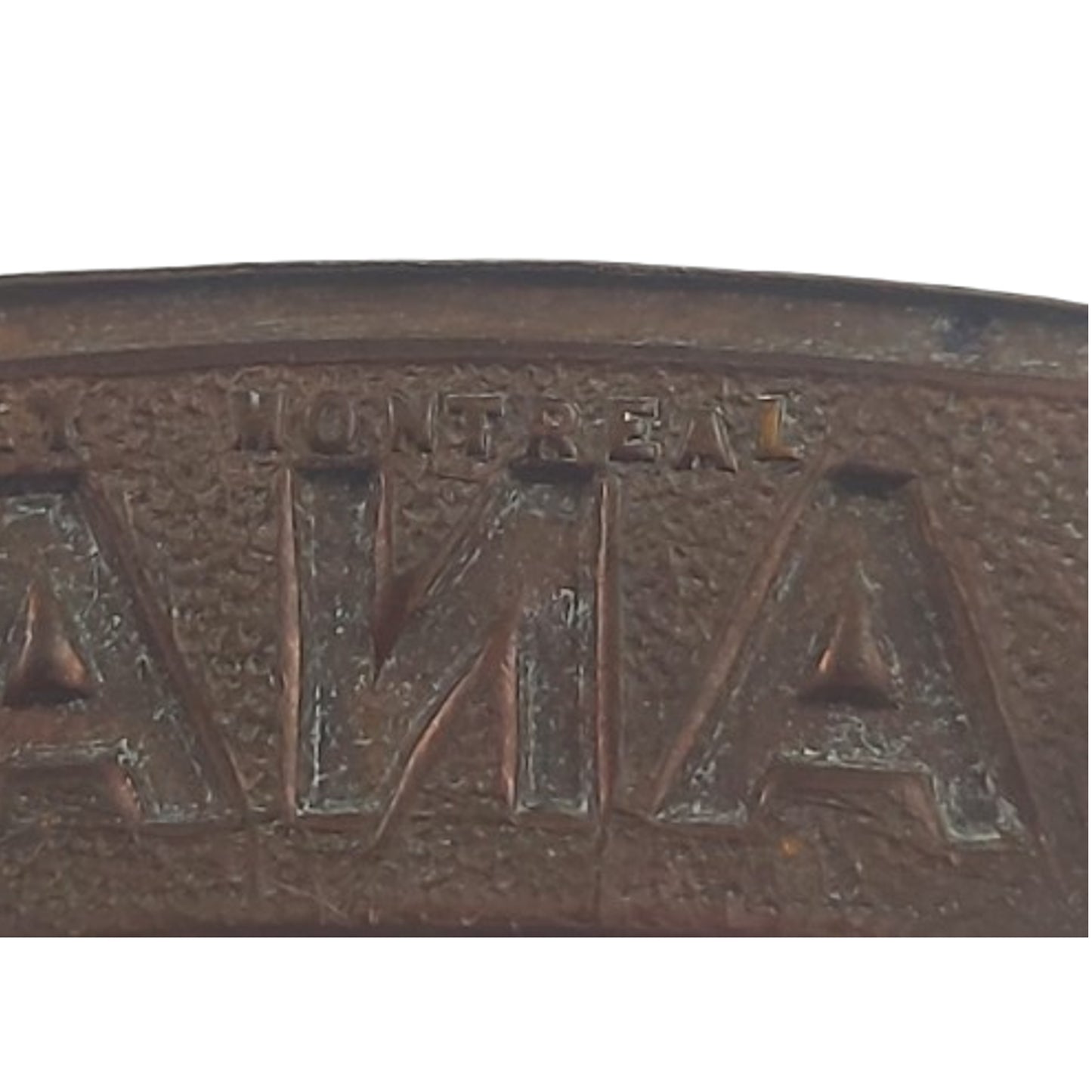 WW1 Canadian CEF CANADA Shoulder Title Scully Montreal