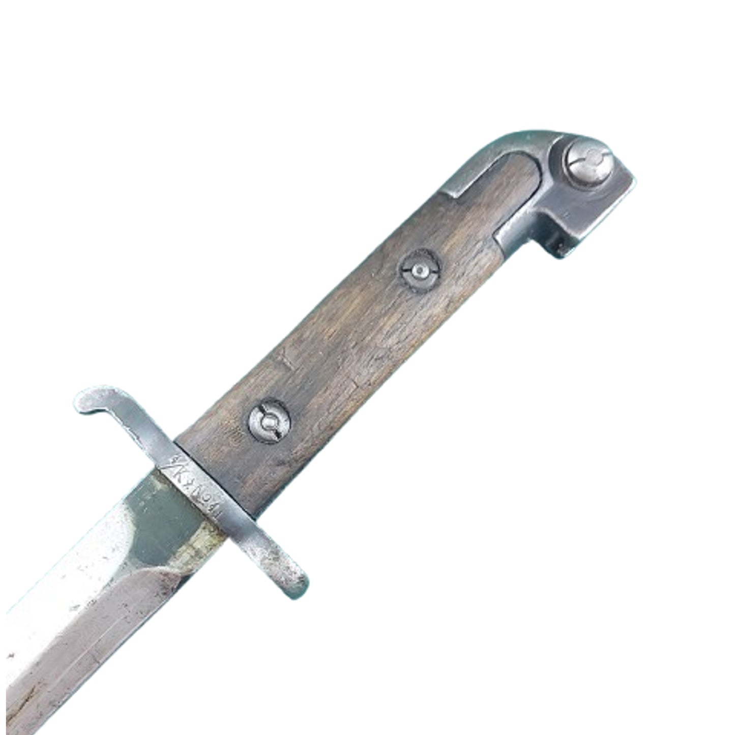 Regimentally Marked Swedish M1894 Carbine Bayonet And Scabbard