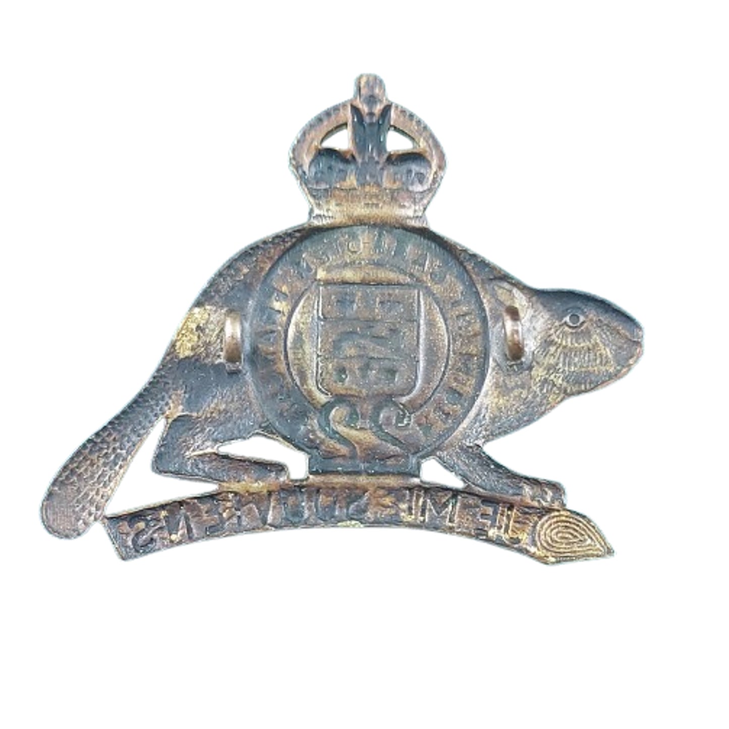WW2 Canadian R22R Royal 22nd Regiment Cap Badge