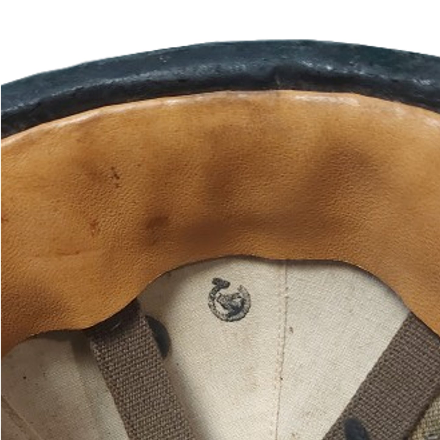 WW2 Canadian 2nd Pattern Fibre Armoured Corps Tankers Crash Helmet