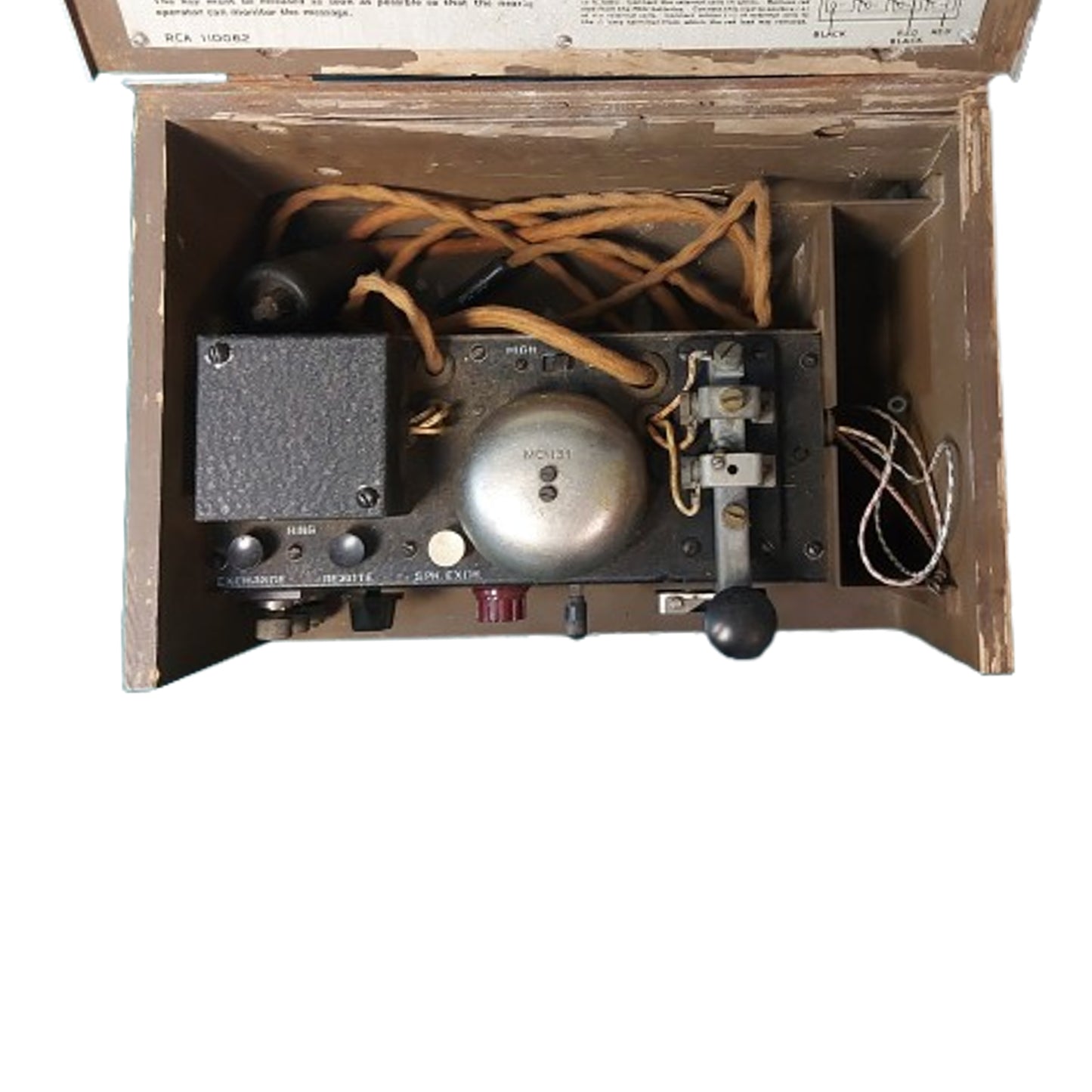 WW2 Canadian Wireless Remote Control unit Number 1
