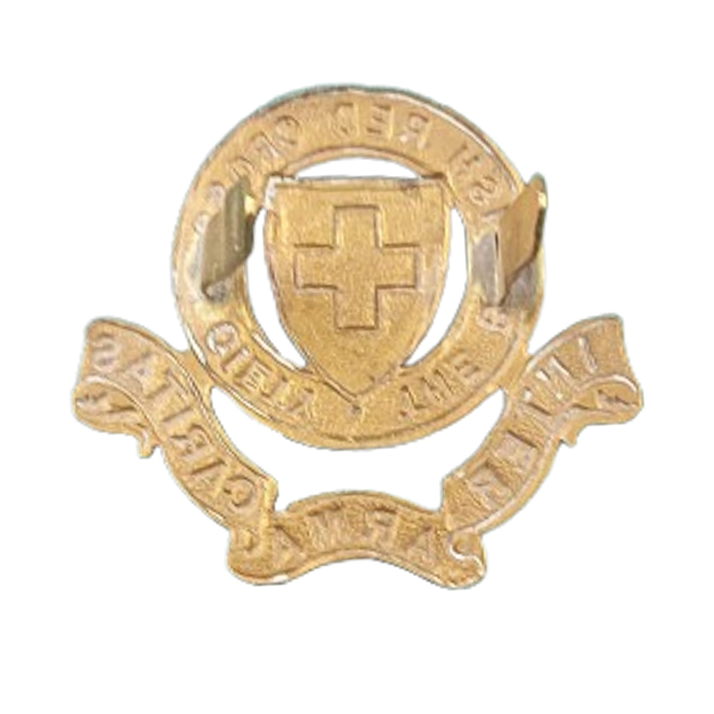 WW1 British Red Cross Society Cap Badge