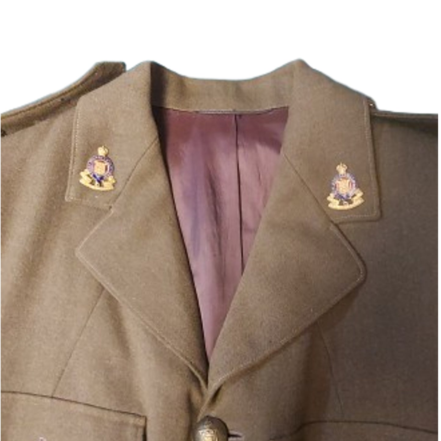 WW2 Canadian Named RCOC Royal Canadian Ordnance Corps Officer's Complete Uniform Set