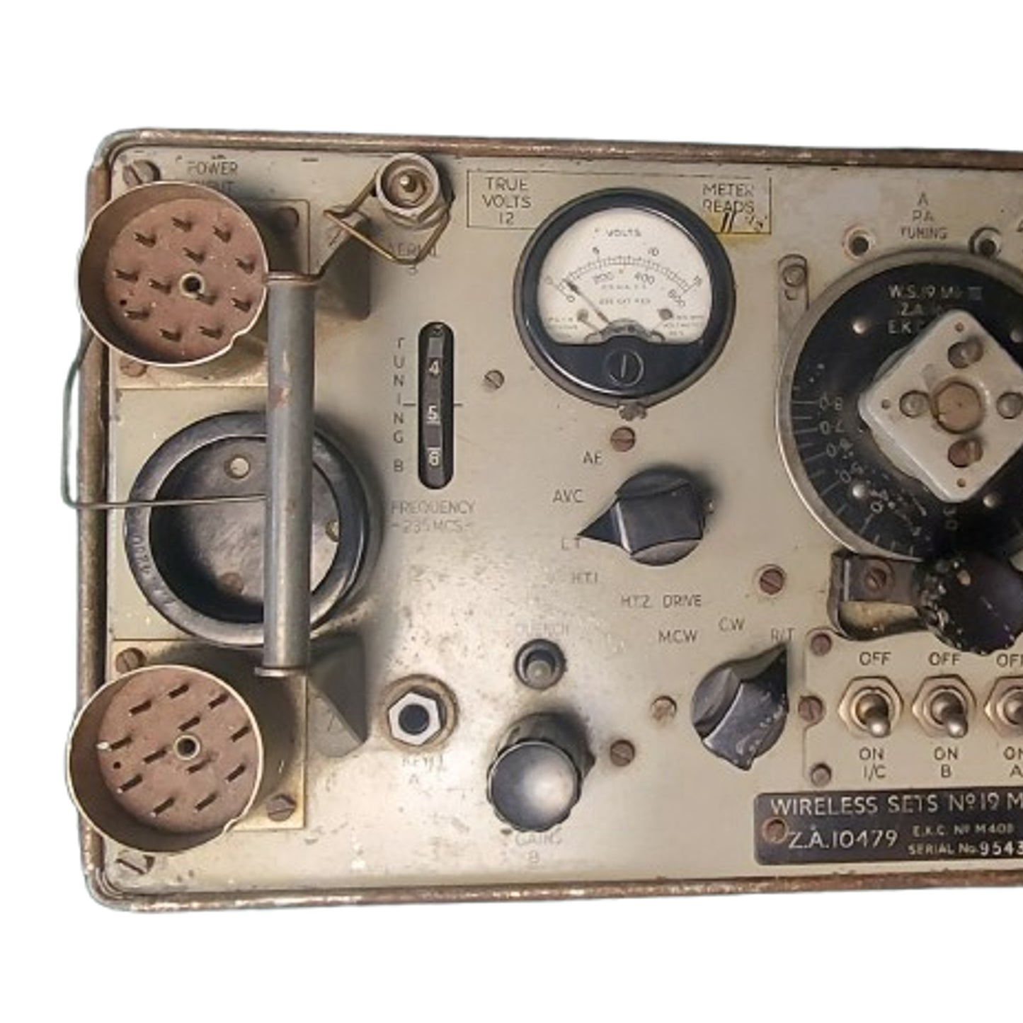 WW2 Canadian Wireless Number 19 Mk.III Radio Set Transceiver