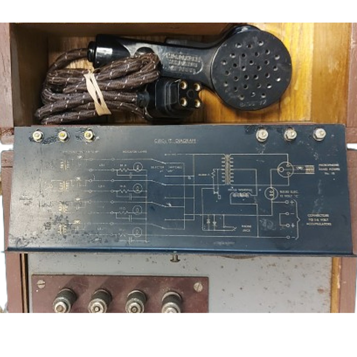 WW2 Canadian British Telephones Loud Speaking Number 2 Set