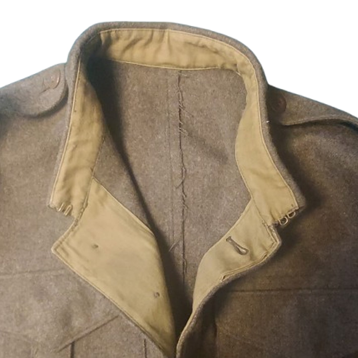 WW2 Canadian Le Regiment De La Chaudiere Reenactors Battle Dress Tunic Size 24 1943