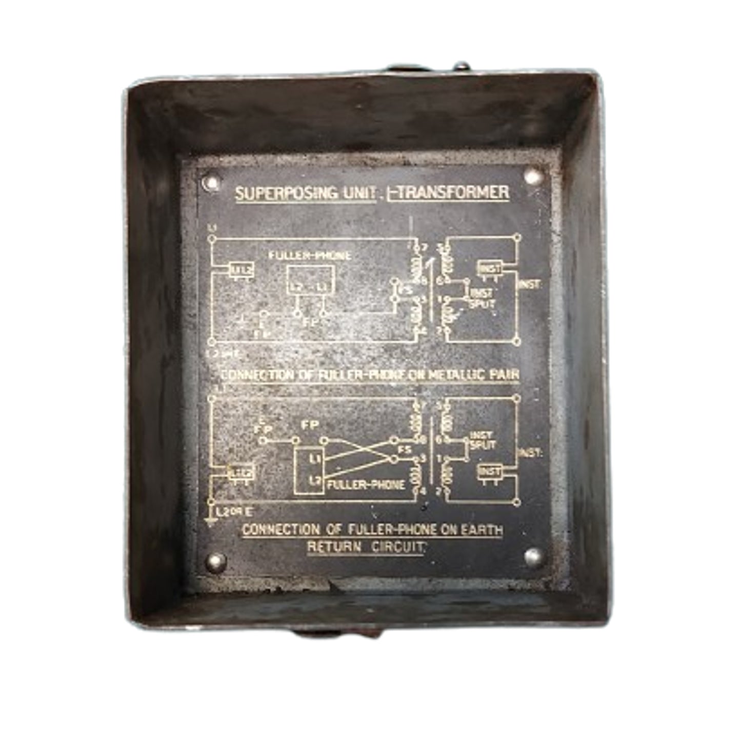 WW2 Canadian Fuller Phone Superposing Transformer Unit
