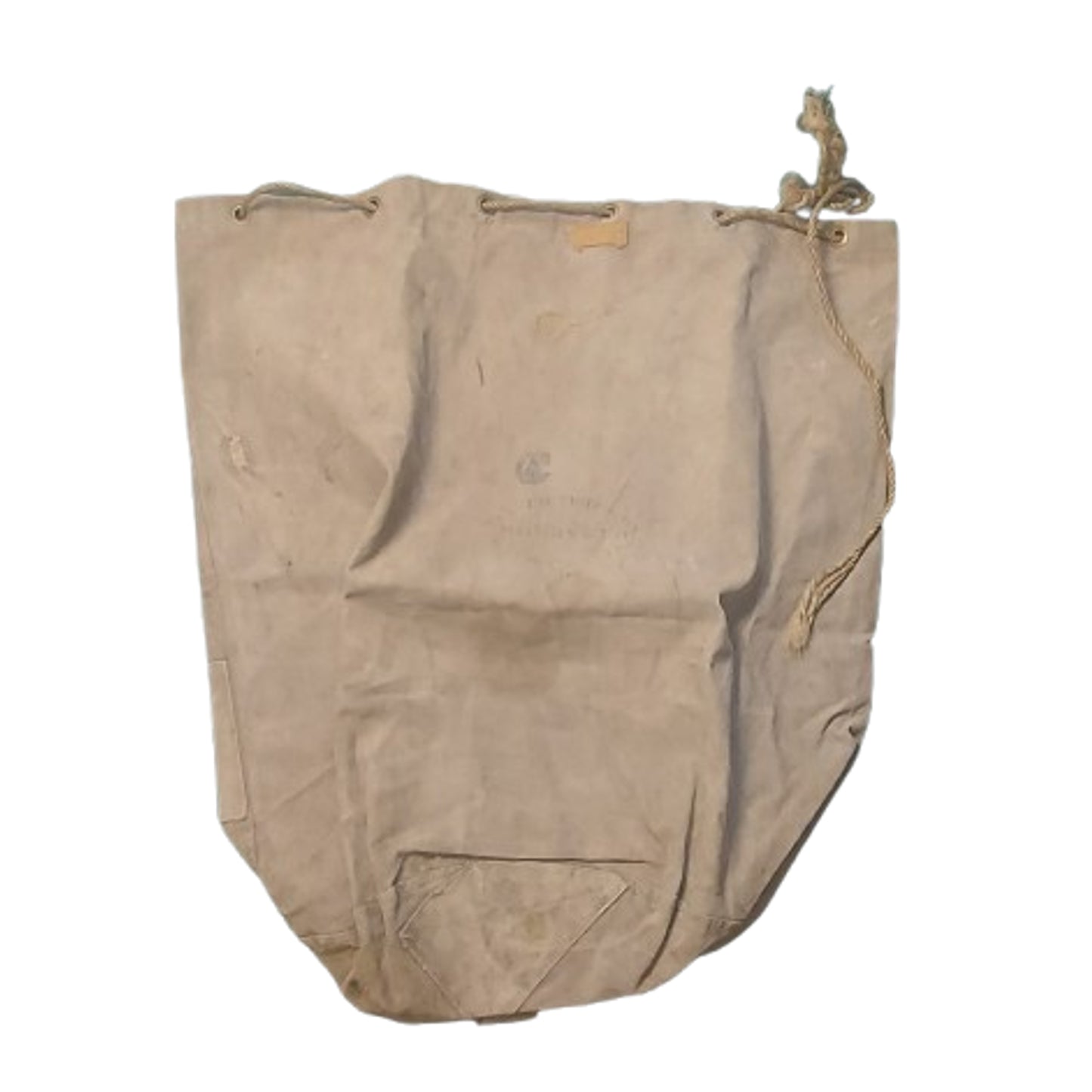 Pre-WW1 Canadian Canvas Duffel Bag 1912