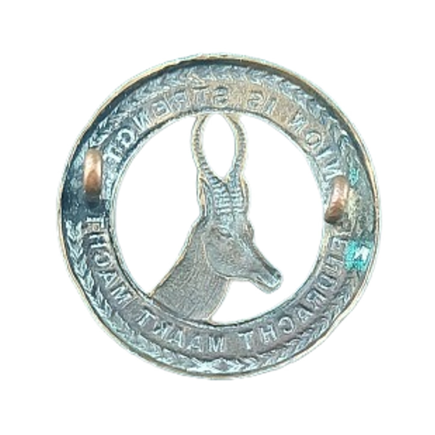 WW2 South African Union Defence General Service Cap Badge