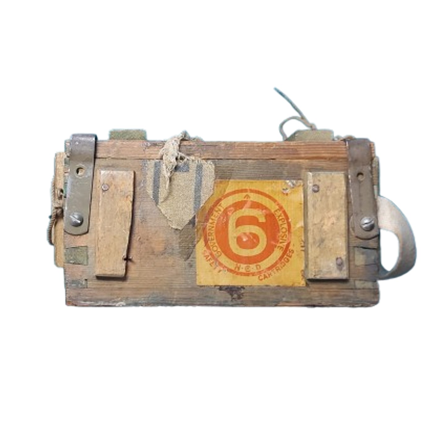 WW2 Canadian 455 Webley Ammunition Crate 1943