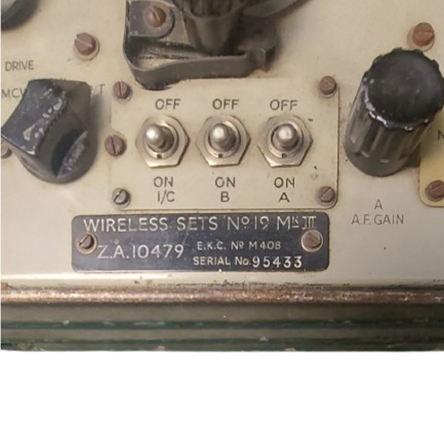 WW2 Canadian Wireless Number 19 Mk.III Radio Set Transceiver