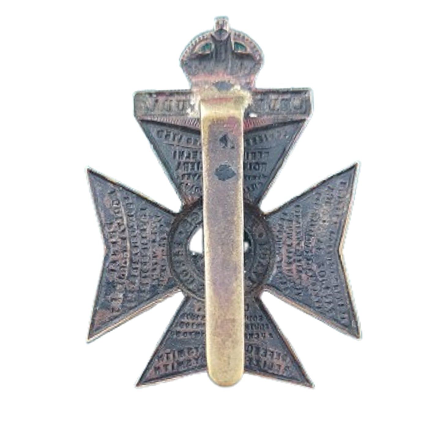 WW2 British KRRC Kings Royal Rifle Corps Cap Badge