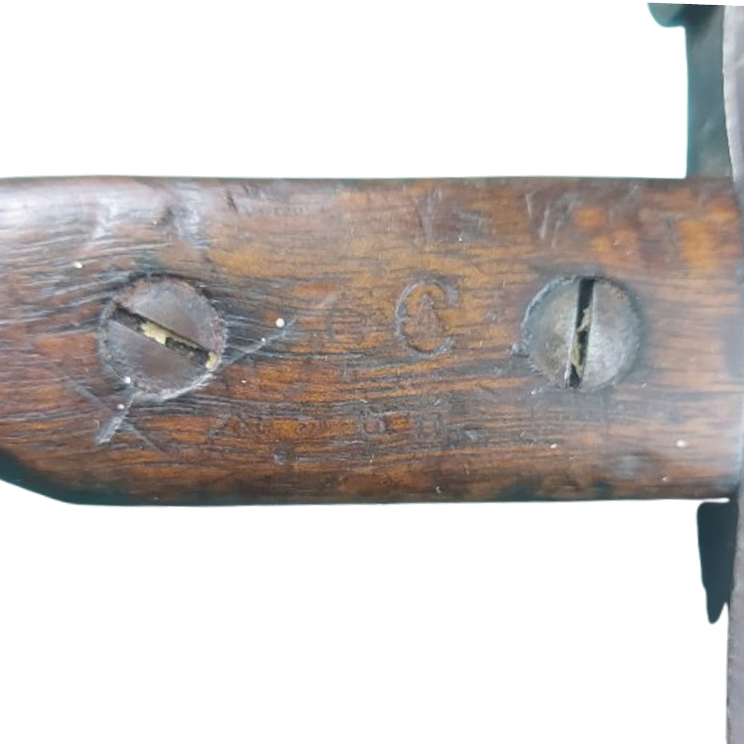 WW1 Canadian Battalion Marked Mk.II Ross Rifle Bayonet 1916 With Service Number