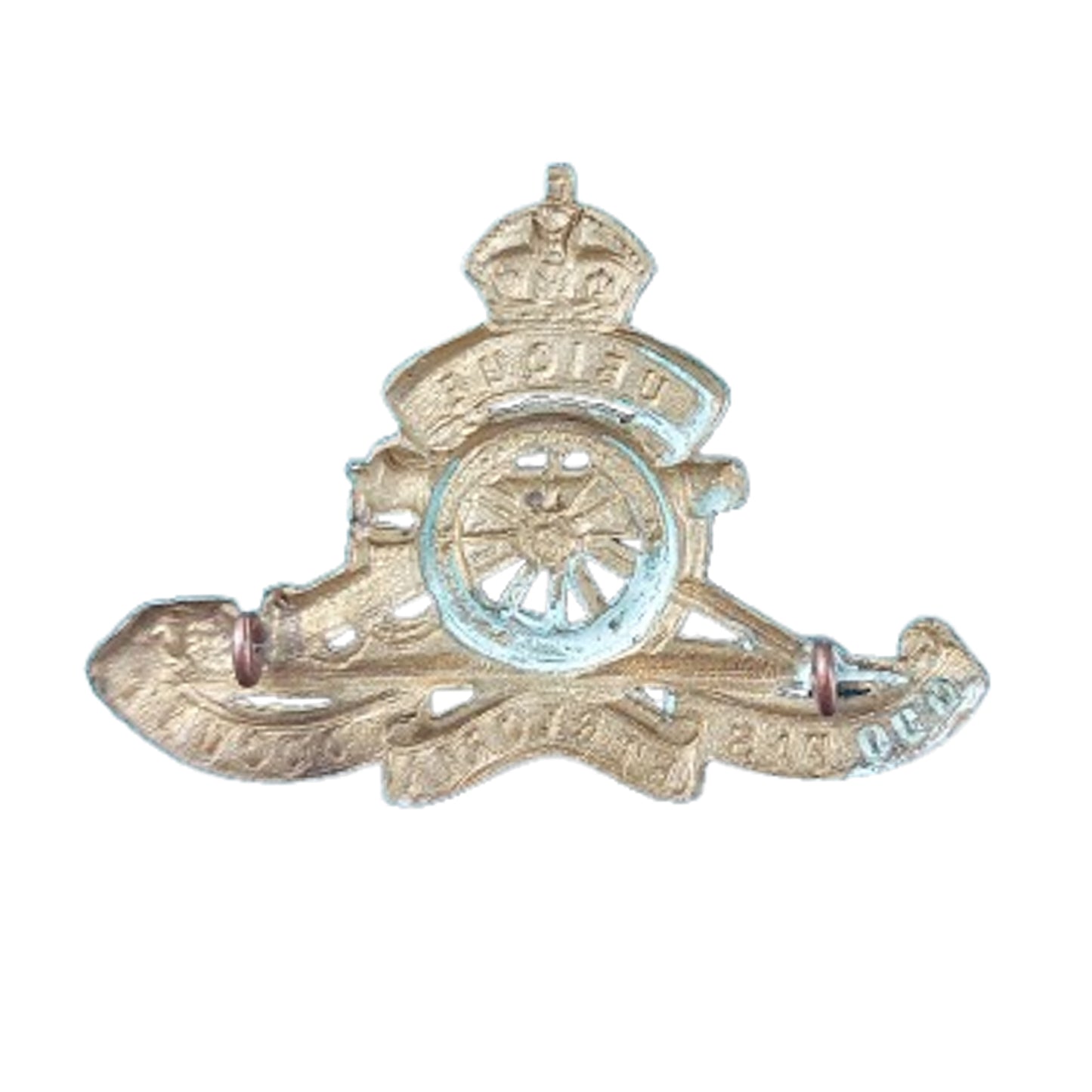 WW2 Canadian RCA Royal Canadian Artillery Cap Badge