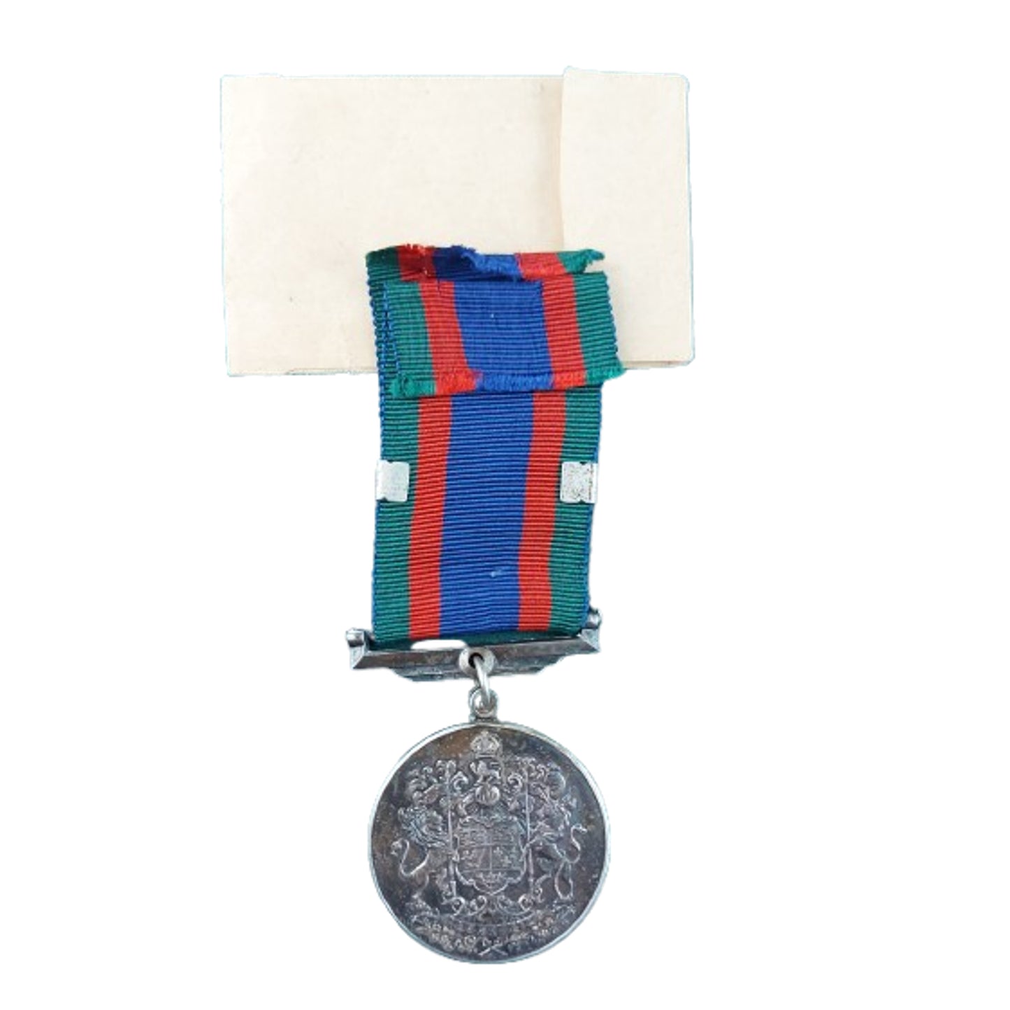 WW2 Canadian CVSM Canadian Volunteer Service Medal With Overseas Bar And Envelope