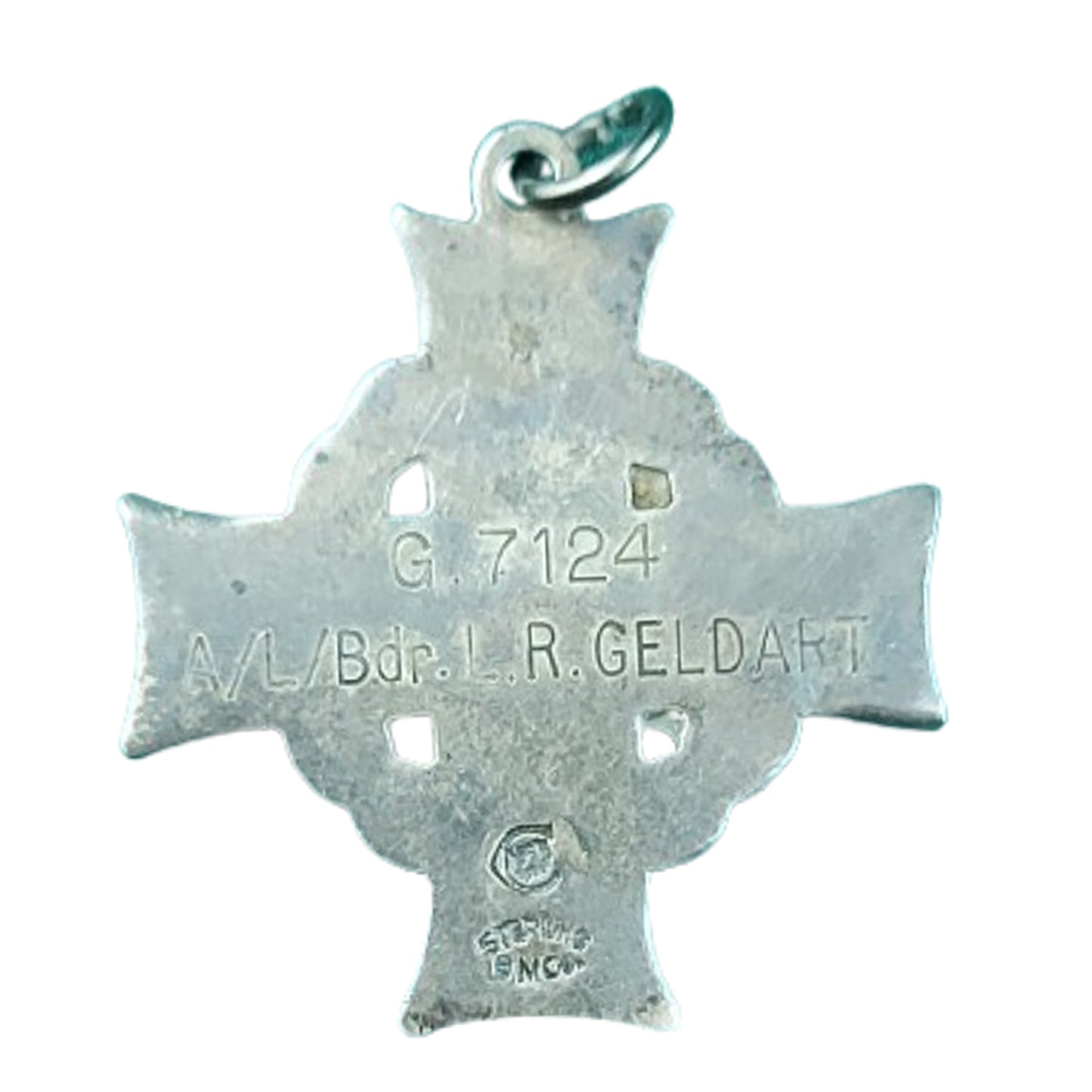 WW2 Canadian Memorial Cross 8th Field Battery RCA Royal Canadian Artillery