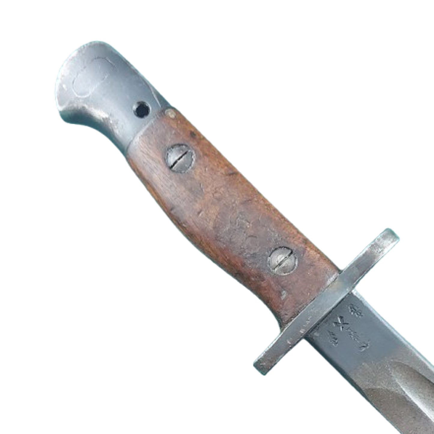WW1 British Pattern 1907 P07 Enfield Bayonet And Scabbard VICKERS