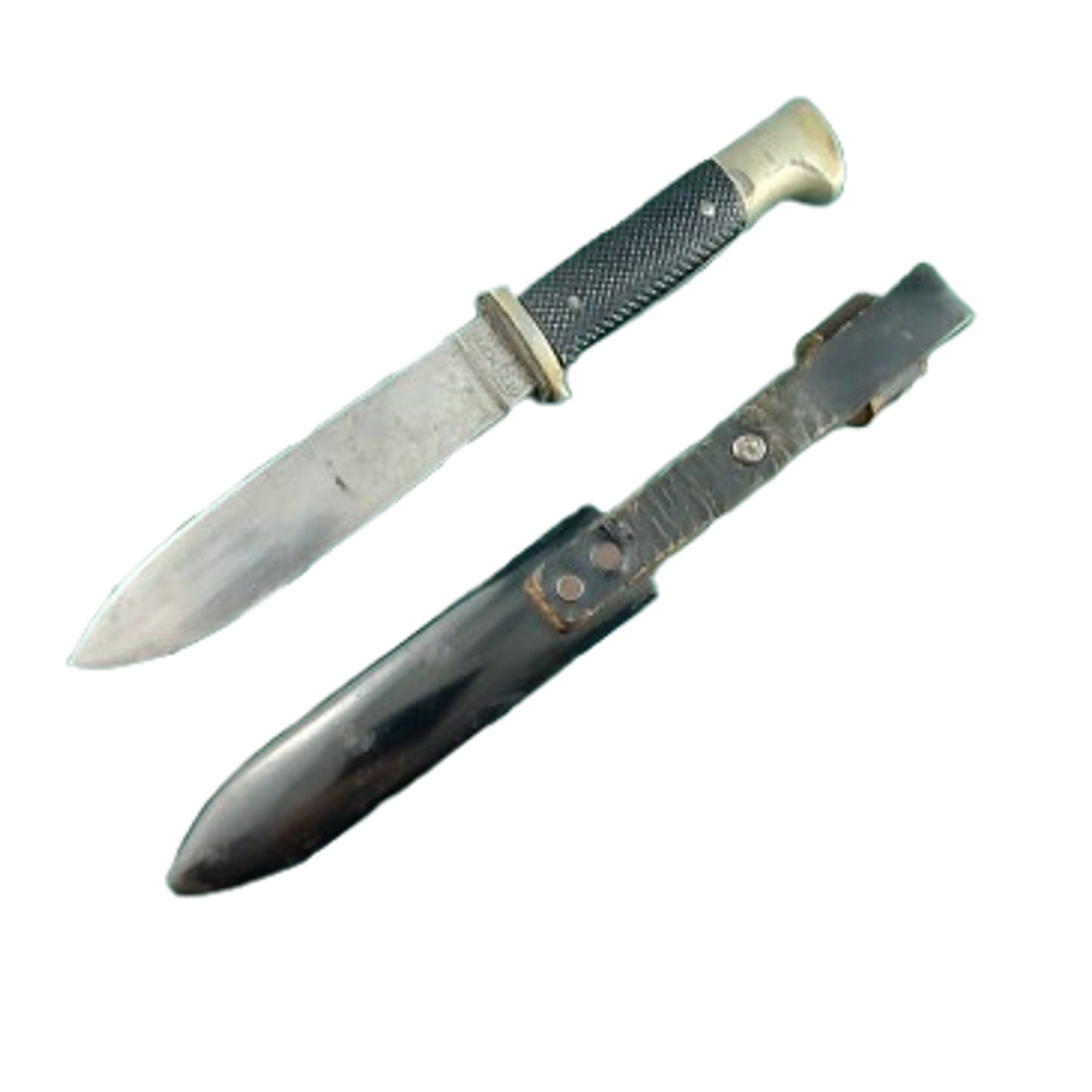 WW2 German HJ Members Knife In Scabbard