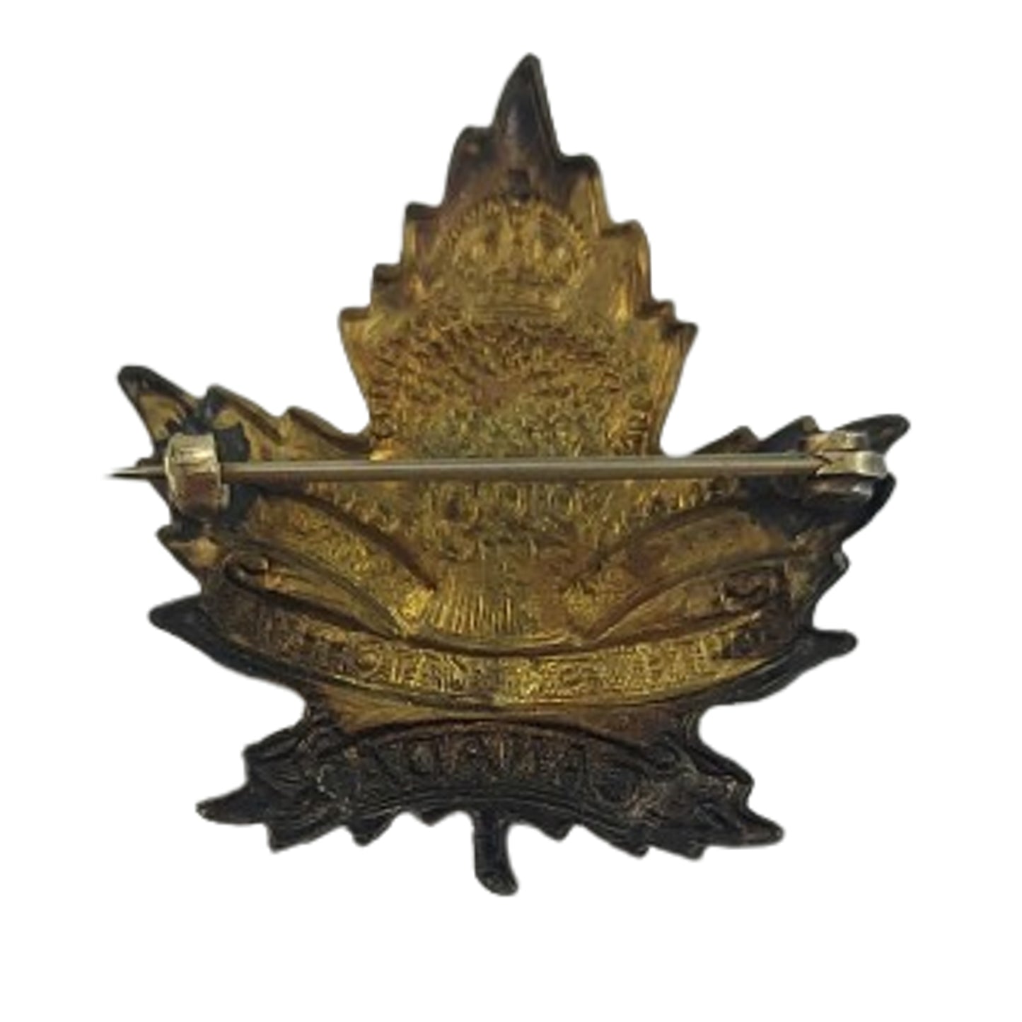 WW1 Canadian 229th Battalion Collar Badge South Saskatchewan Regiment