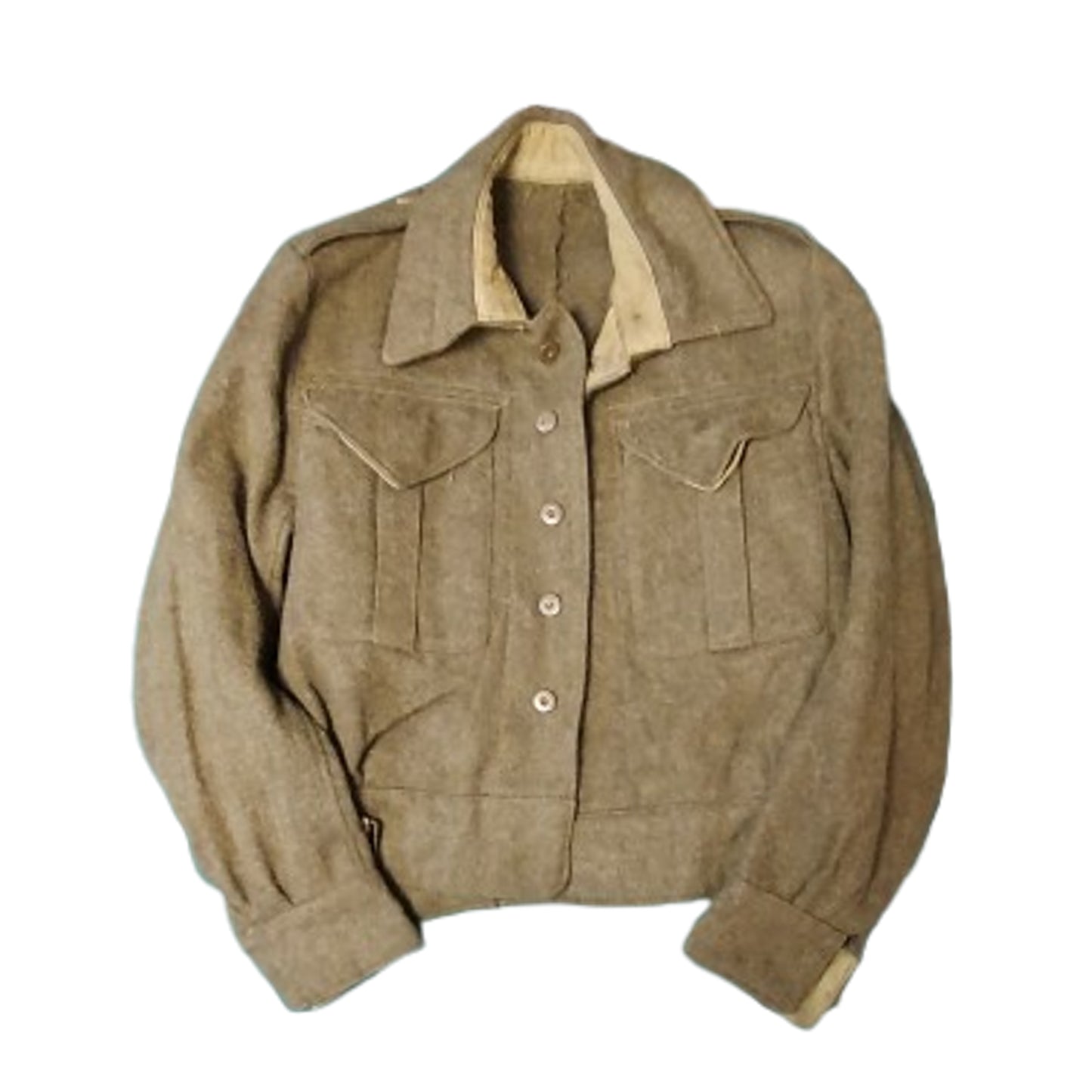 WW2 Canadian BD Battle Dress Tunic 1945 No Insignia