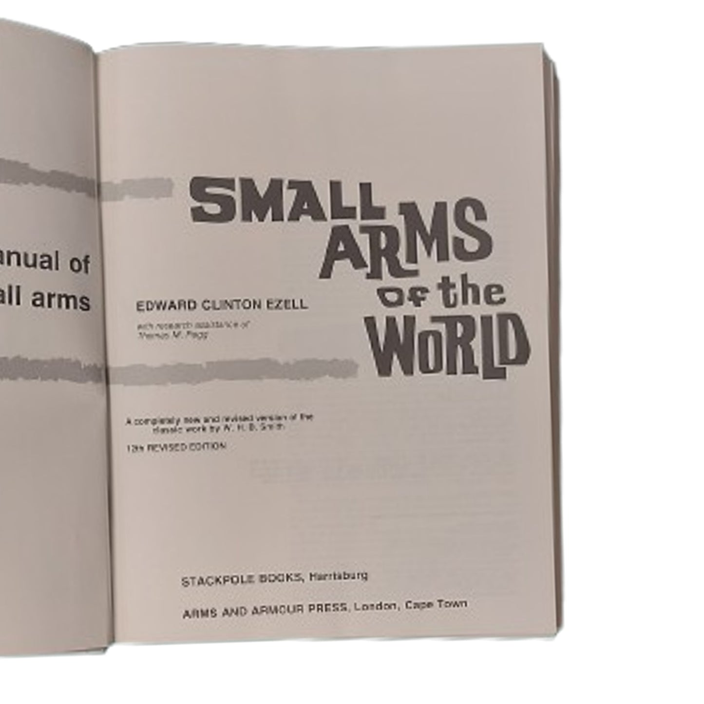 Reference Book Small Arms Of The World 12th Edition