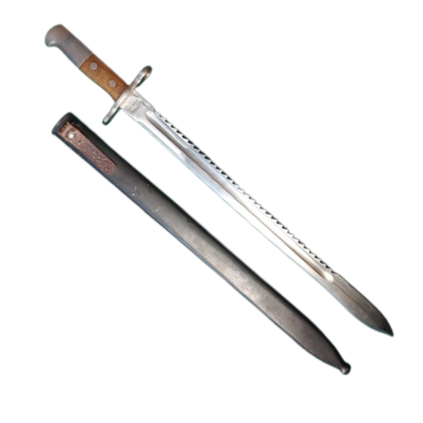 WW1 Swiss M1914 K31 Pioneer Sawback Bayonet