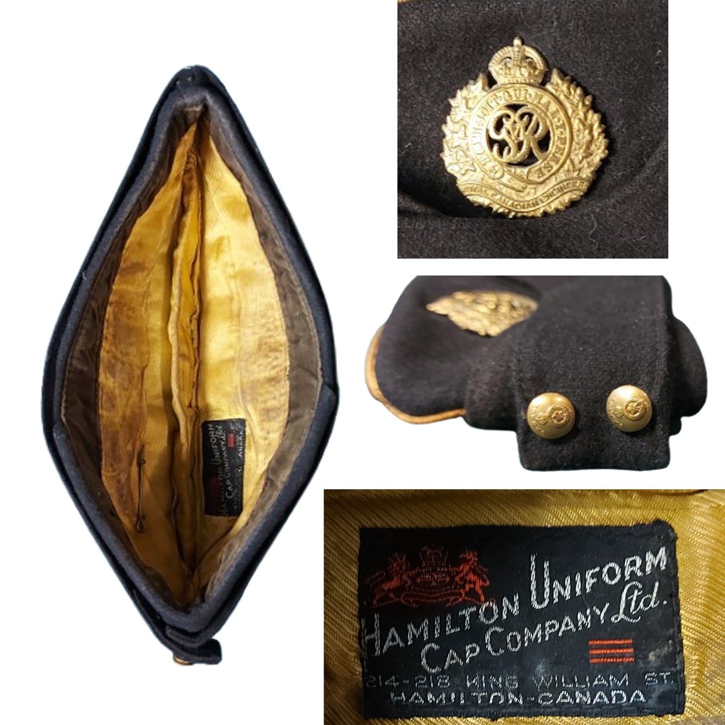 WW2 Canadian Uniform Set RCE Royal Canadian Engineers Third Division