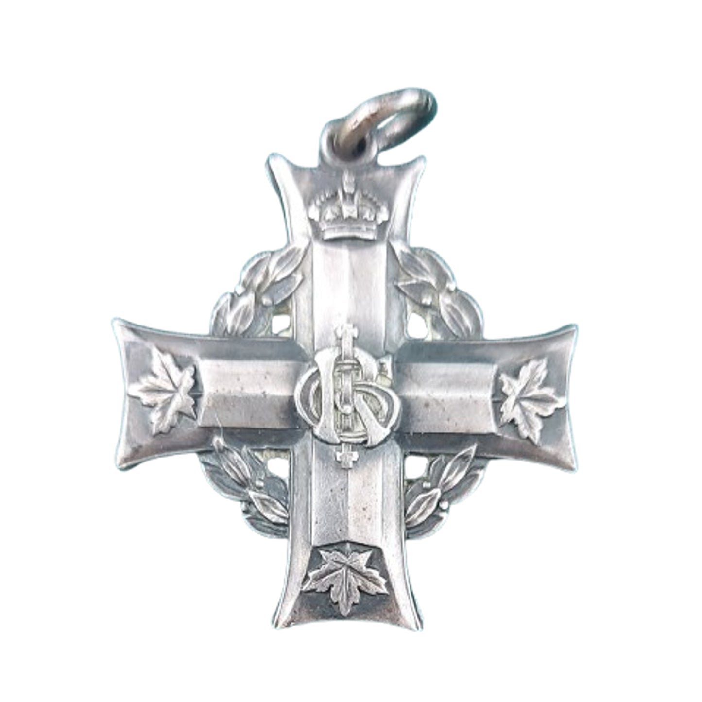 WW1 Canadian Cased Memorial Cross Medal 10th Mounted Rifles / Canadian Corps Of Cavalry