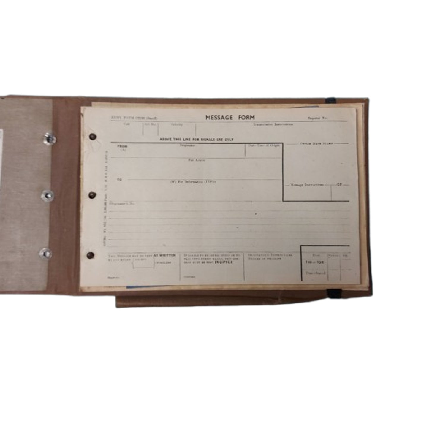 WW2 Canadian Army Book 155 Shelling Or Bombing Reports